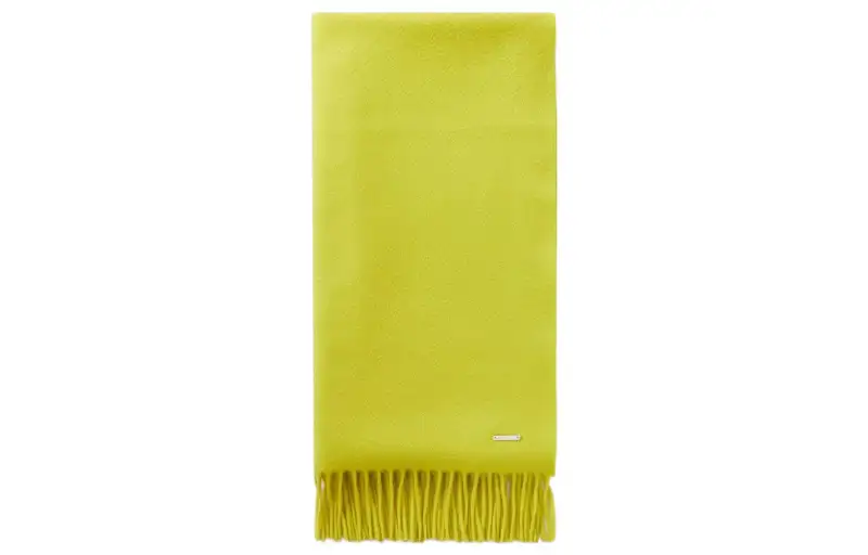 Loro Piana Knit Scarves Men's Yellow