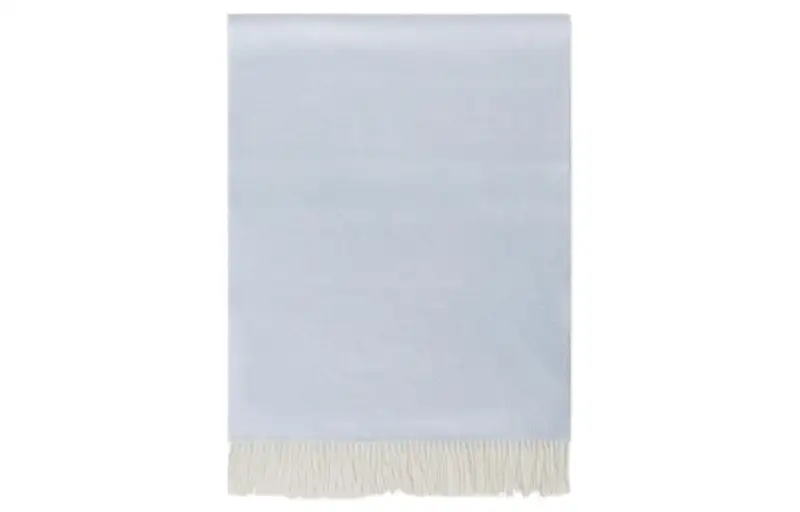 Loro Piana Knit Scarves Women's Light Blue
