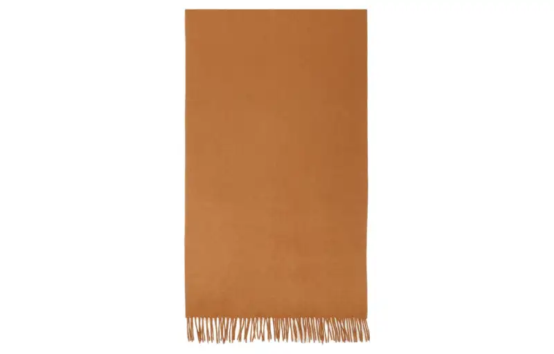 Loro Piana Knit Scarves Men's Yellow