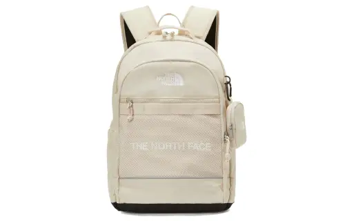 THE NORTH FACE 18L Backpack Outdoor Bag Polyester Light Beige Women's