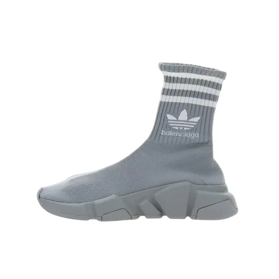 Balenciaga X Adidas Originals Speed 1.0 Sneakers 'Grey' Women's