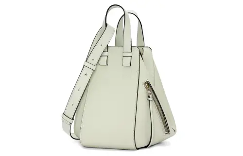 LOEWE Hammock Soft Grain Calfskin Shoulder Bag, Crossbody Bag, Handbag Small Women's Light Celadon