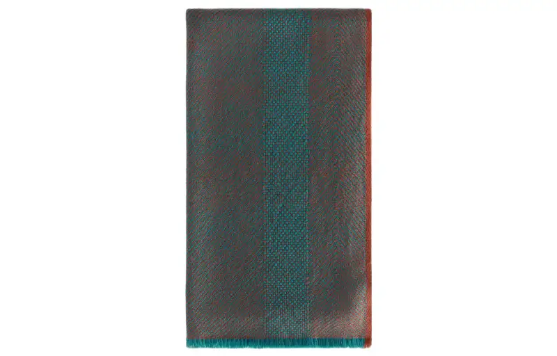 Loro Piana Knit Scarves Men's Green