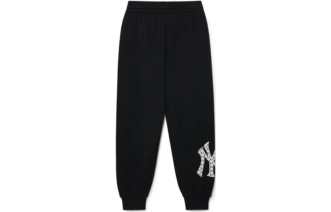 MLB New York Yankees Knitted Sweatpants Unisex Black