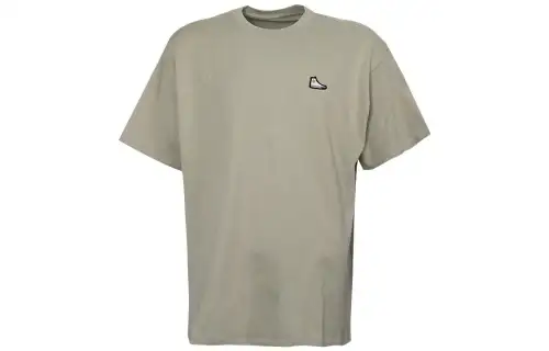 Converse T Shirts Unisex Green Crew Neck Moderate Straight Fit