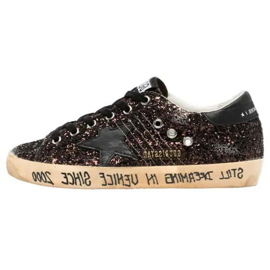 Golden Goose Skateboard Shoes Women's Low-top Black