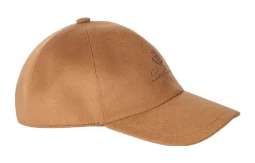 Loro Piana Baseball Caps Men's Yellow