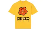 KENZO Boke Flower Series T Shirts Men's Gold Crew Neck Moderate