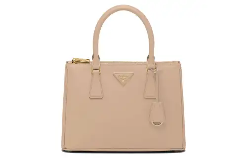 PRADA Galleria Killer Bag Leather Shoulder Bag, Crossbody Bag, Handbag Medium Women's Sand Yellow