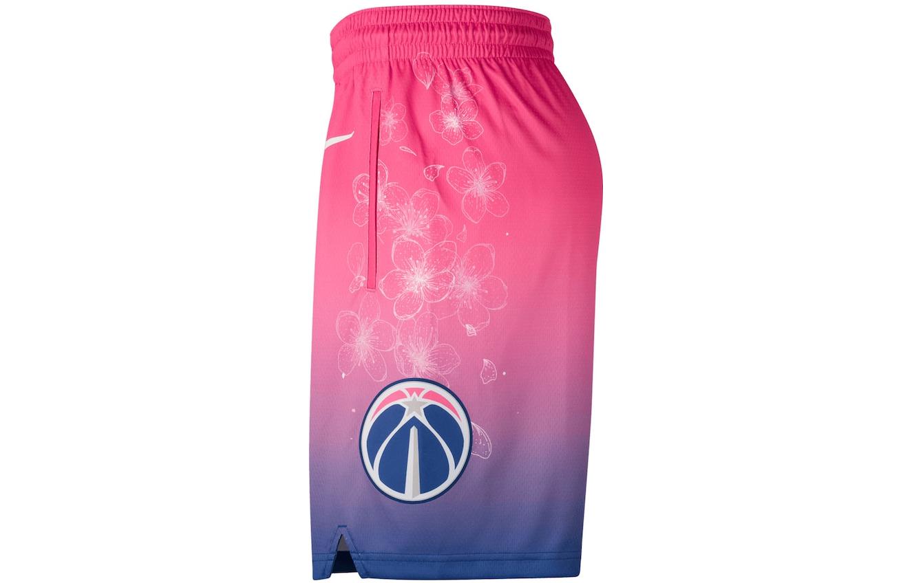 Nike Basketball Shorts Men’s Pink Moderate Straight Fit Pants