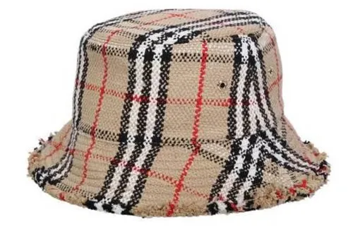 Burberry Checked Bucket Hat