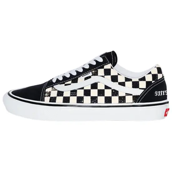 Old Skool Supreme X Swarovski X Skate Vans 'Black'