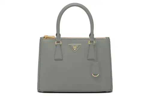 PRADA Galleria Killer Bag Leather Shoulder Bag, Crossbody Bag, Handbag Medium Women's Slate Gray