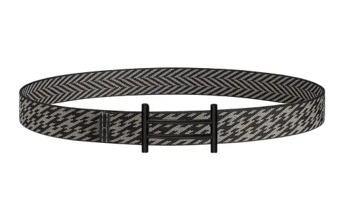 HERMES Rider Cow Leather Belts Men's Width 3cm