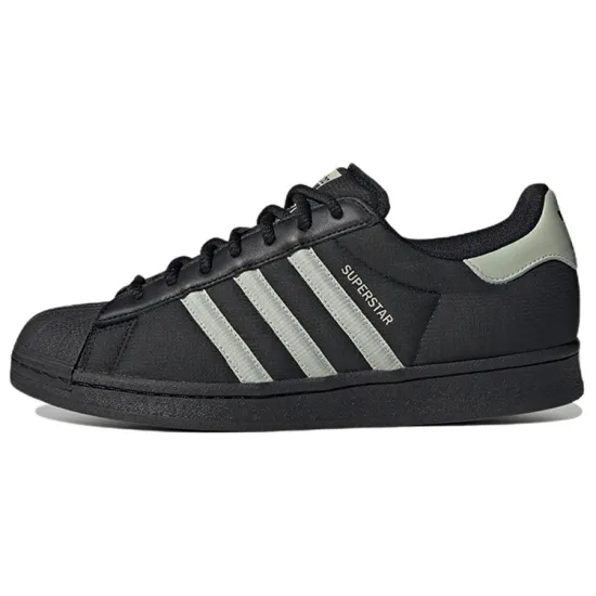 Adidas Originals Superstar Skateboard Shoes Unisex Low-top Black/Gray