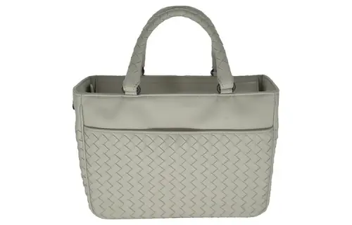 Bottega Veneta Sheepskin Tote Bag, Shopping Bag, Shoulder Bag, Handbag Medium Women's Gray
