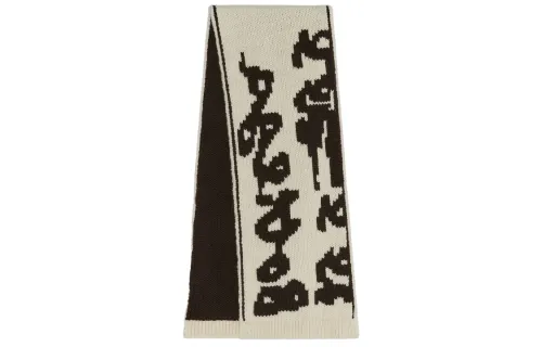 Bottega Veneta Knit Scarves Women's White/Black