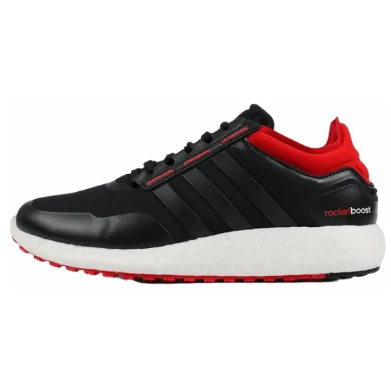 Adidas Rocket Boost Running Shoes Men Low-top Black/Red