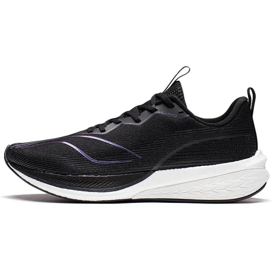 LiNing Red Hare 6 Pro Cushioning Anti Slip And Wear Resistant Low Top Running Shoes Black