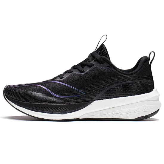 LiNing Red Hare 6 Pro Cushioning Anti Slip And Wear Resistant Low Top Running Shoes Women's Black