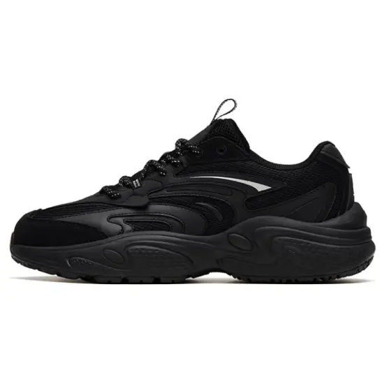 ANTA Life Collection Casual Shoes Men Low-Top Black