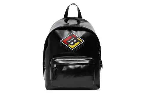 Burberry Logo Print Backpack 'Black'