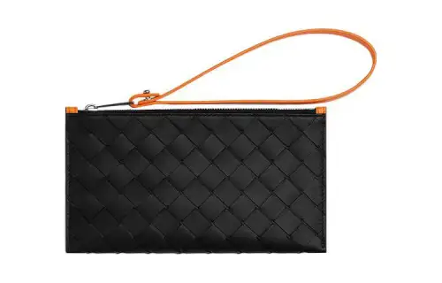 Bottega Veneta Leather Wallet Men's Black