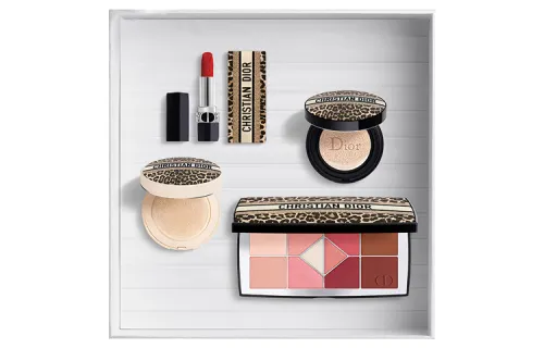 DIOR Gift box, makeup primer, velvet matte set, color correction, improves skin tone, limited edition, 4 pieces