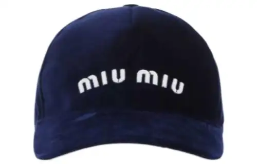 MIU MIU Baseball Caps Women's Blue