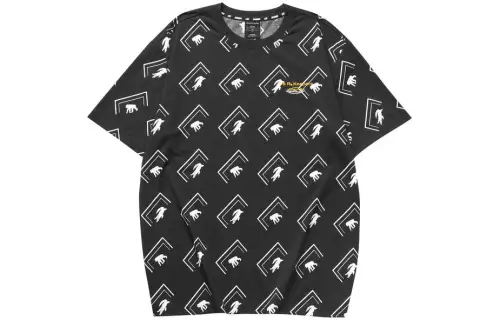 Skechers Funny Monster T Shirts Men's Crew Neck Moderate Straight Fit