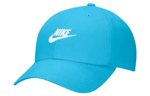Nike Cotton Baseball Caps Unisex Blue