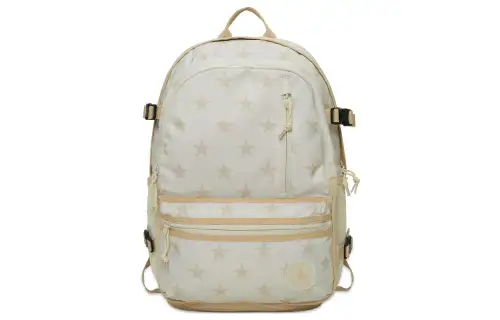 Converse Straight Edge Polyester Backpack Regular Unisex White
