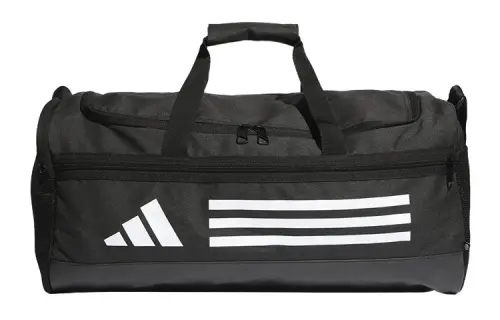 Adidas Essential Recycled Polyester Portable One Shoulder Crossbody Gym Bag Small Unisex Black
