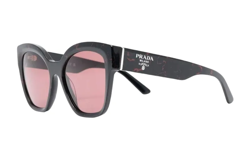 tortoiseshell-effect cat-eye sunglasses