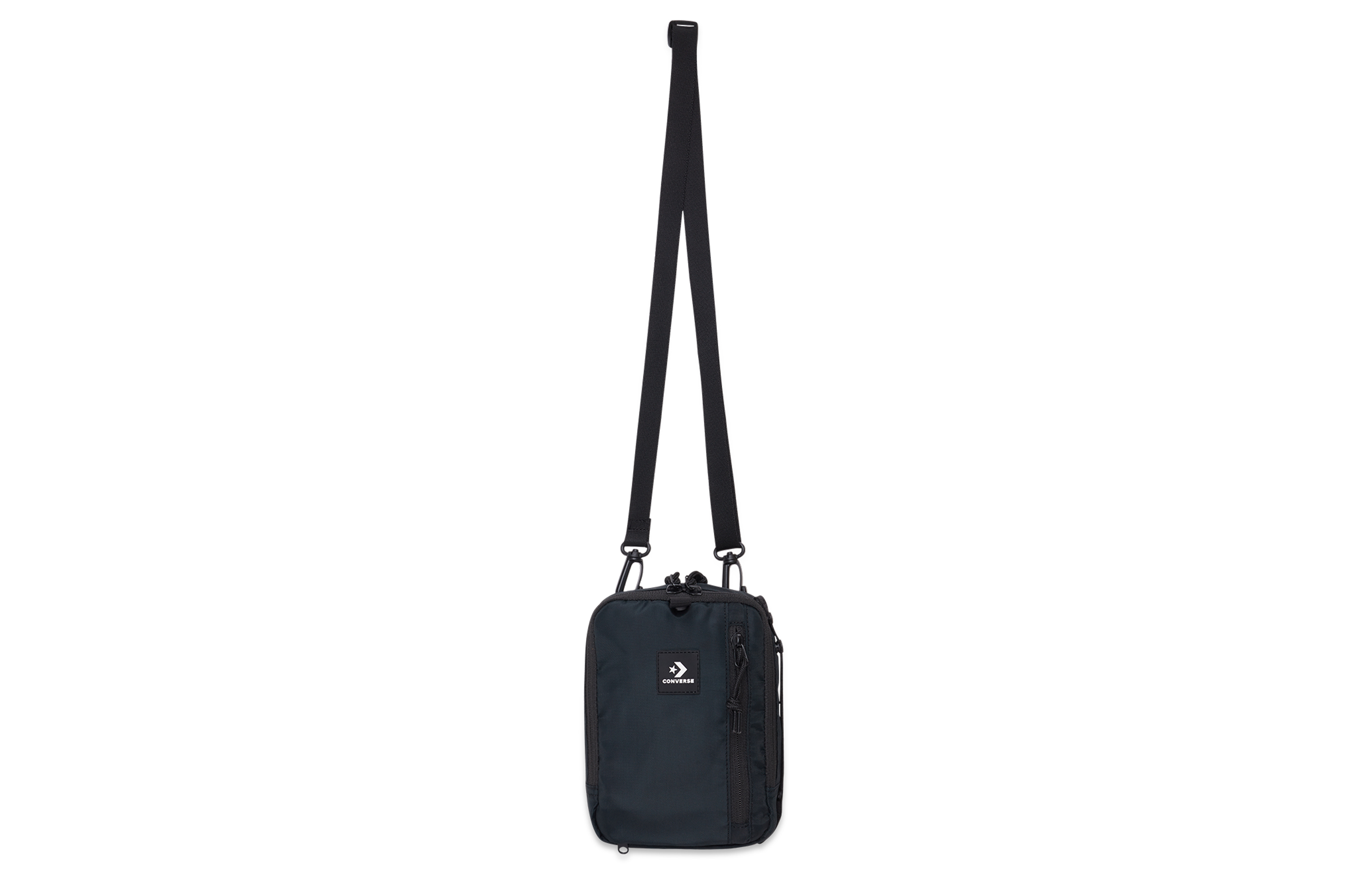 Converse Converse, adjustable straps, shoulder bag, black one-shoulder bag for men and women, simple and elegant design, polyester, for beloved
