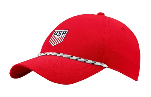 Nike Cotton Baseball Caps Men's Red