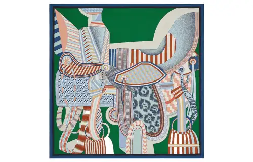 HERMES Mulberry Silk Scarves Women's