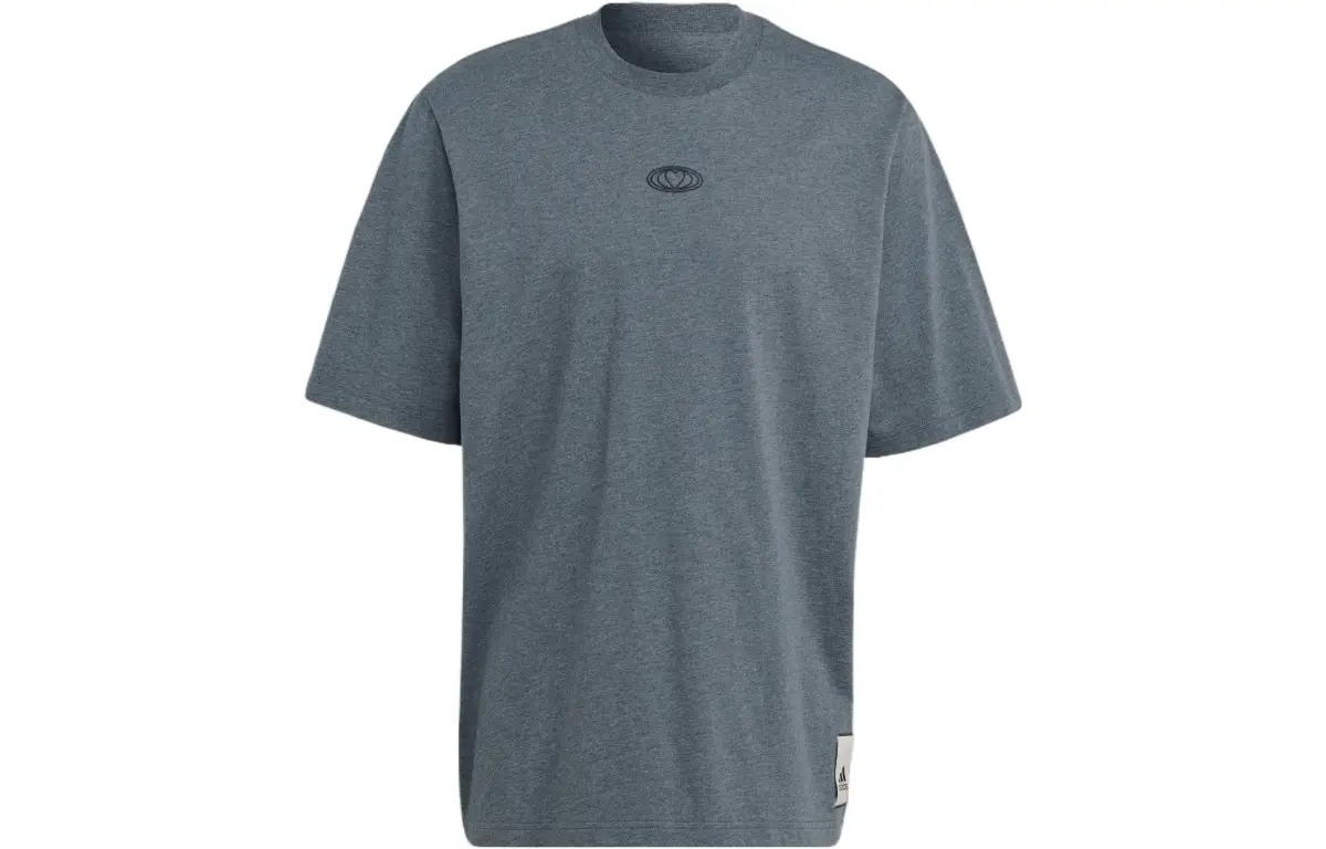 Adidas Day T-Shirts Unisex Crew Neck Moderate Straight Fit
