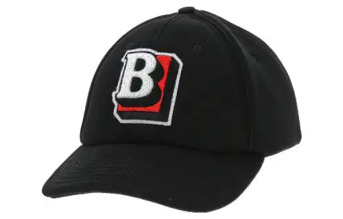Burberry Letter Graphic Cotton Baseball Cap