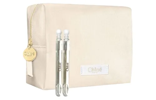 Chloe, perfume sample, set, square cosmetic bag, 3 piece set, 4 ml, 4 ml
