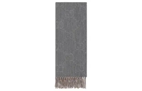 GUCCI Gg Jacquard Scarf