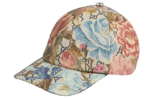 GUCCI Cotton, Polyester Baseball Caps Unisex Beige