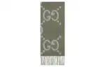 GUCCI Knit Scarves Women's Green