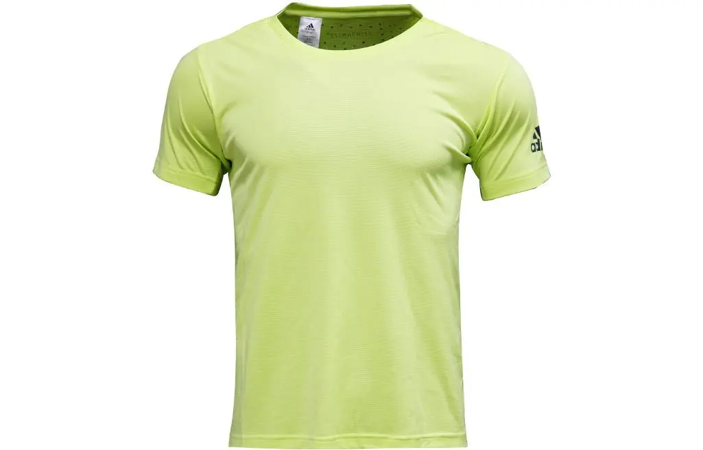 Adidas T Shirt Men's Yellow Green