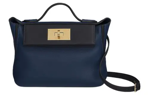 HERMES 24/24 Evercolor & Swift Calfskin Fanny Pack, Portable Crossbody Bag, Shoulder Bag 21 Women's