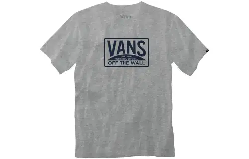 Vans ORIGINAL CLASSIC SS T Shirt Men's Heather Gray