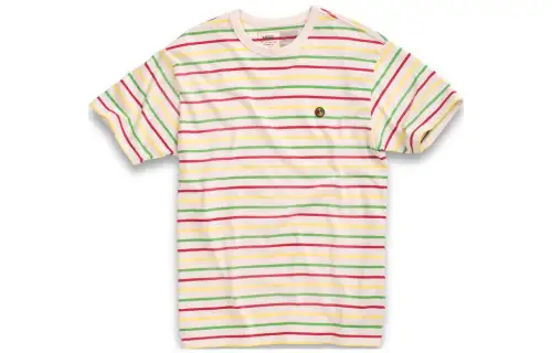 Vans Tyson Peterson T Shirts Unisex White Crew Neck Moderate Straight Fit