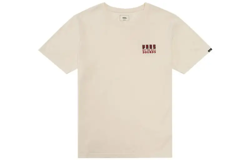 Vans T Shirt Men's Antique White