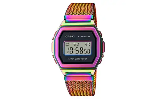 CASIO Unisex 38mm Black Watch A1000PRW-1