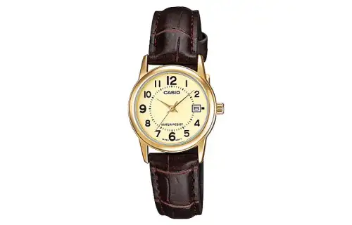 CASIO Women's Standard Series Gold Watch LTP-V002GL-9B